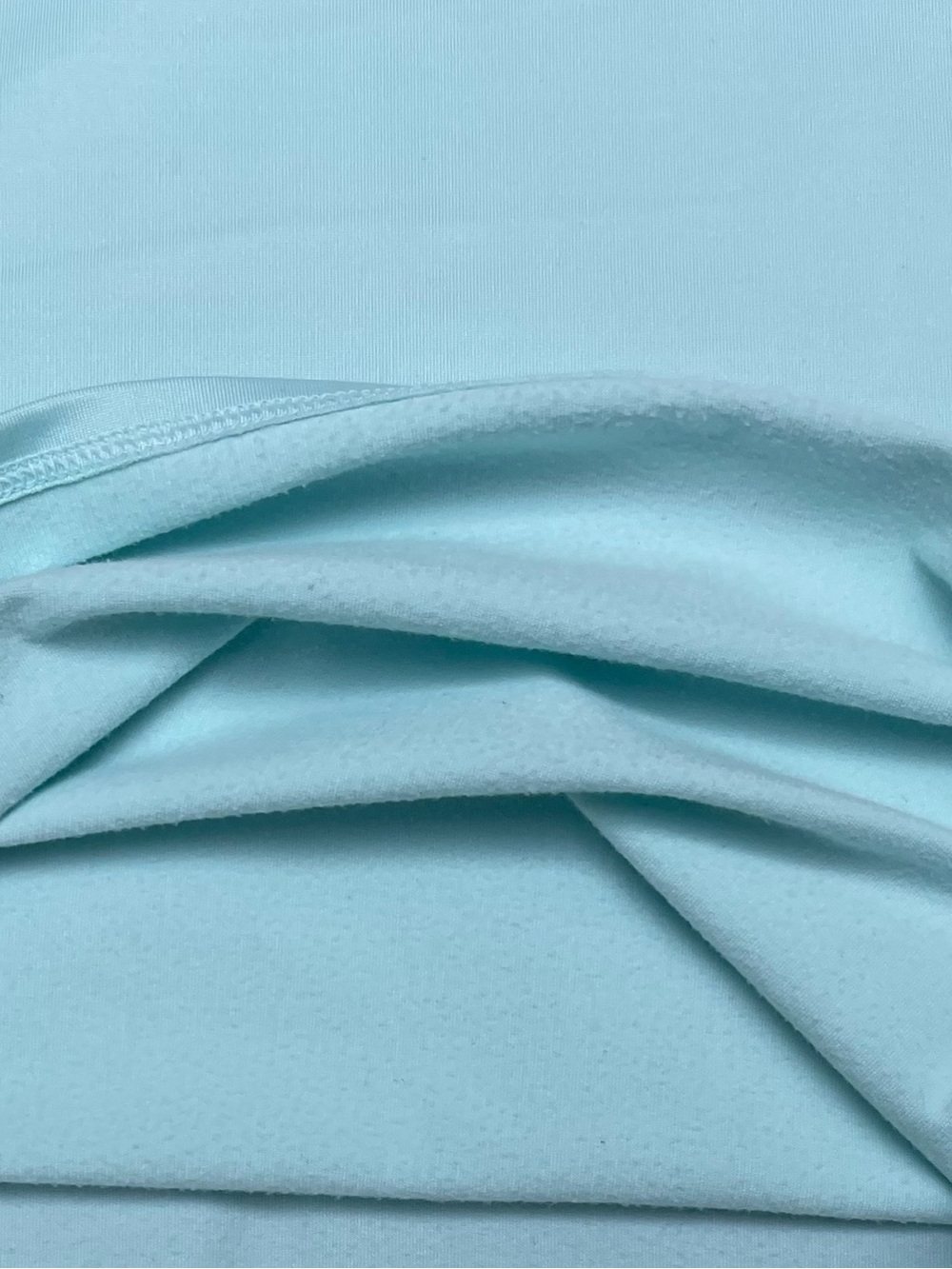 Under Armour Light Aqua Blue Long Sleeve Performance Top Thermal Layer L - Picture 5 of 7